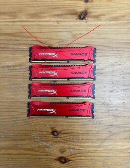 DDR3 12GB 3x4GB Kingston HyperX Savage //2133Mhz//CL11