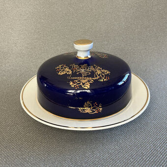 Porcelánová máslenka, dóza na sýr, Dovbysh USSR