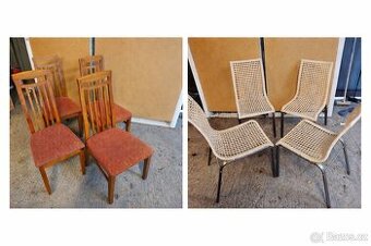 Prodám sadu židlí – 4 ks za 2000 Kč