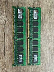 Paměti DDR2 2GB + 1GB - 1