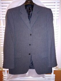 Pánský oblek šedý - 1