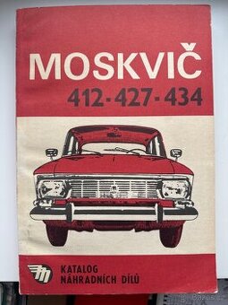 Katalog Moskvič 412, 427,434