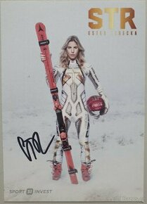 Autogram Ester Ledecké