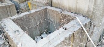 Betonové tvarové bloky za odvoz