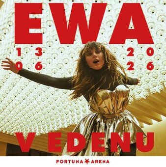 EWA V EDENU - Ewa Farna v Edenu vstupenky na 13.6.2026
