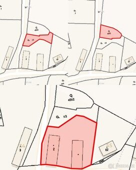 Stavení +zahrada+sad ( možnost stavět ) 2500 m2