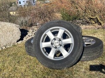 Prodám - Obutou sadu Alu kol 5x112mm,ET38,R15, AUTEC