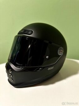 HJC helma V10 Solid semi flat black vel.M