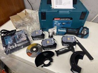 Nová Aku úhlová bruska Makita DGA513RT3J - SET