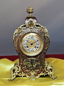 Starožitné hodiny Boulle Machenaud Paris 1890