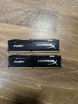 Hyper x fury ram 16gb (2x8gb) ddr4
