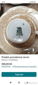 Čajový servis - 1