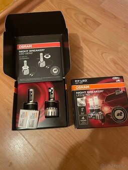 H7 LED žárovky do automobilu.