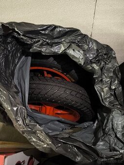 Sada ráfků 12 palců pro Pitbike + mokré gumy