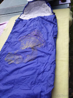 Spací pytel pro větší děti - délka cca 120 cm, s kapucí 150