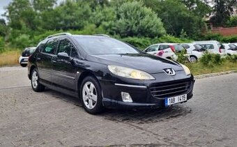 Peugeot 407 1.6HDi 80kW Kůže, Panorama Tažné Klima