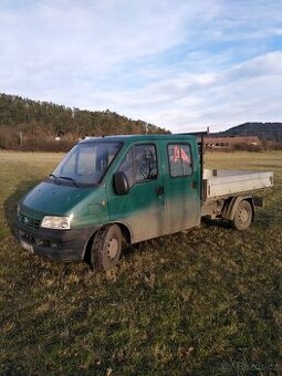 Fiat Ducato dablcab, 2l benzín +LPG