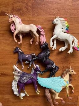 Sbírka koní Schleich kus 80-90 Kč - 1