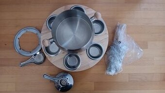Nerezová sada na Fondue