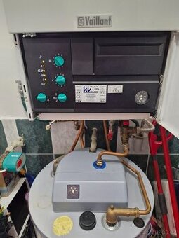 Plynový kotel Vaillant s bojlerem Vaillant