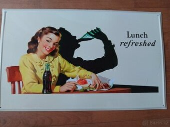 Plechova cedule LUNCH