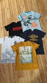 5x chlapecké triko vel. 146-152