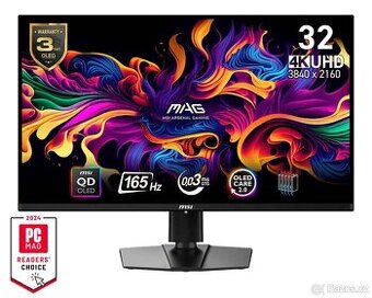 Herní monitor MSI MAG 321UP QD-OLED