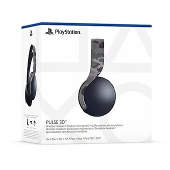 Playstation Pulse 3D Sluchátka maskáčové