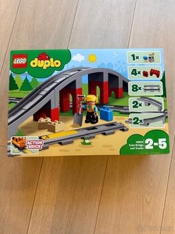 LEGO duplo 10872 Doplňky k vláčku – most a koleje