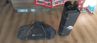 Petite&Mars Cestovní postýlka Koot Lion Grey