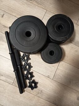 Prodám činkovou sadu – 18 kg