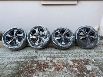 Alu kola R17 5x114,3 + pneumatiky | pojízdné | levně