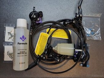 NOVÉ kompletní brzdy Formula Cura včetně b. destiček, odvzdu