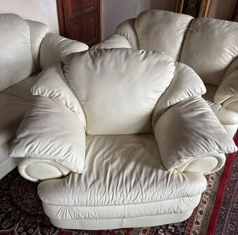 Kožená sedací souprava 3+2+1,5834 - 1