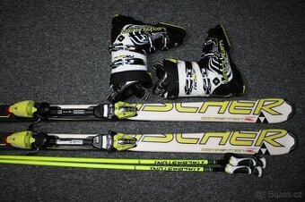 lyže fischer 160 cm - 1