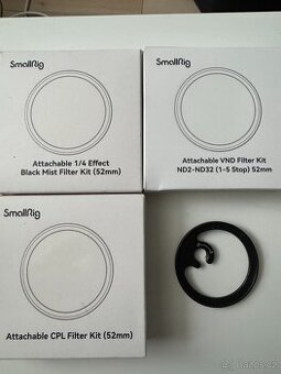 Smallrig 52mm magnetická sada filtrů
