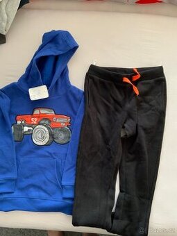 Flísová mikina + tepláky