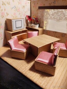 Pokojíček pro panenky - retro