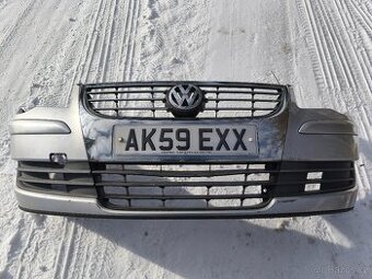 VW Touran facelift - přední náraznik , kapota