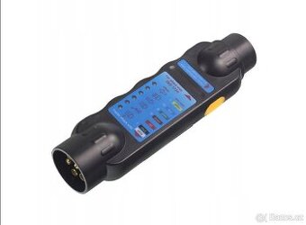 7-pinový tester zásuvek přívěsu