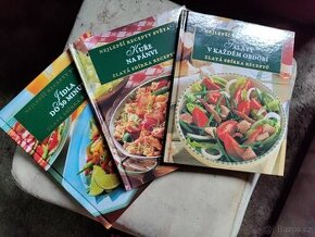 Tři nové knihy jednoduchých kuchařek