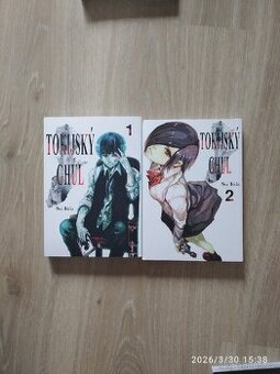 set mang Tokijský Ghúl (1. a 2.dil) a Královská hra 2.dil