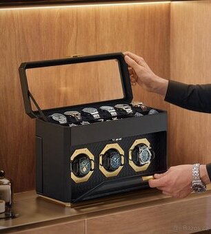 NOVÝ LUXUSNÍ BOX NA HODINKY