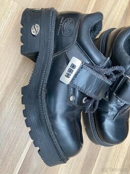 Boty dockers kožené