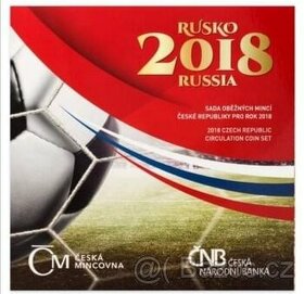 Sada oběžných mincí MS ve fotbale 2018 Rusko