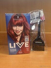 Nová červená barva na vlasy LIVE - 1