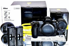 Nikon Z6 + FTZ adaptér + čištění čipu + 2x baterie