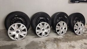 Kola Ford 235/55 R17 zimní pneu + poklice - 1