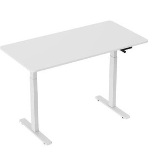Stûl AlzaErgo Table Essential 140×70 cm bílý