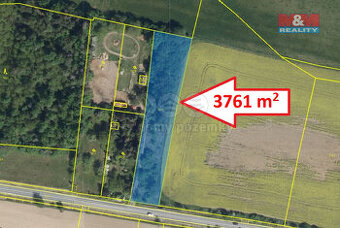 Pronájem zahrady, 3761 m², Sezemice - 1